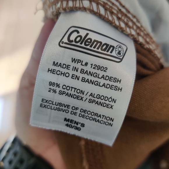 Men's Coleman Tear Resistant Stretch Utility Pant Lot - Picture 4 of 7